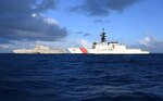 Independence-variant littoral combat ship USS Tulsa (LCS 16) and Legend-class USCGC Kimball (WMSL-756) joined forces for joint training in the eastern Pacific Ocean. This evolution provides training and education to the Navy-Coast Guard all-domain naval force to maintain our nation’s advantage at sea.