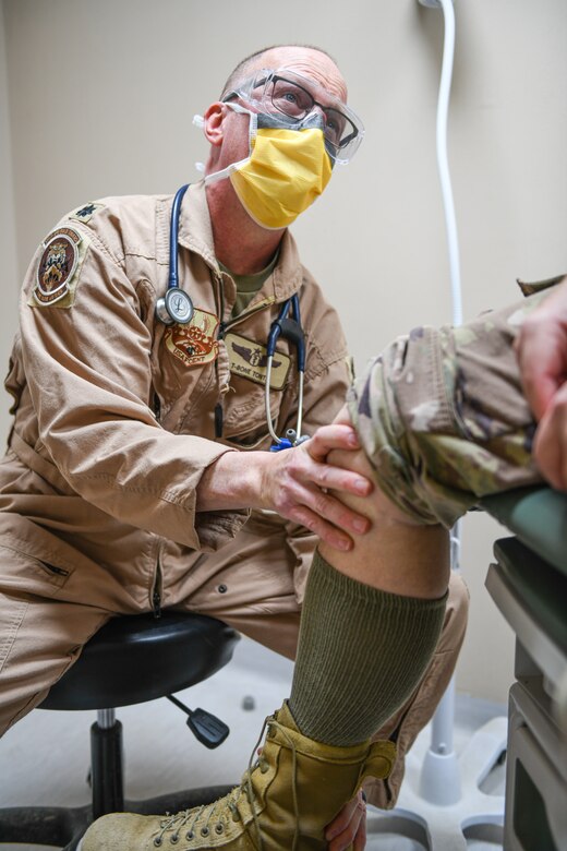 Mayo Clinic doctor dons uniform, helps 332nd AEW fight Coronavirus