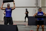 Soldiers from the Virginia National Guard compete in the All Guard DEKA FIT competition March 27, 2021, in Dallas, Texas.(US Army Photo by SGT Jesse Elbouab, 133rd MPAD)