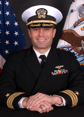 Official biography picture of CDR Armas, XO of VAQ 129