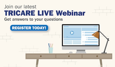 Register for TRICARE webinar promotion