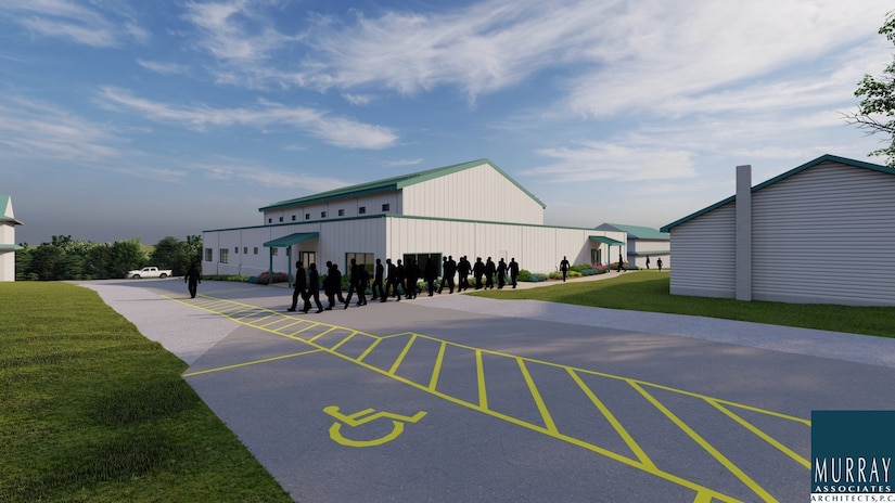 This illustration depicts what the Keystone State ChalleNGe Academy campus at Fort Indiantown Gap is projected to look like upon completion. The Pennsylvania National Guard and Pennsylvania Department of Military and Veterans Affairs will welcome the first class of Keystone State Youth ChalleNGe Academy in 2022.  (U.S. Army National Guard courtesy illustration)