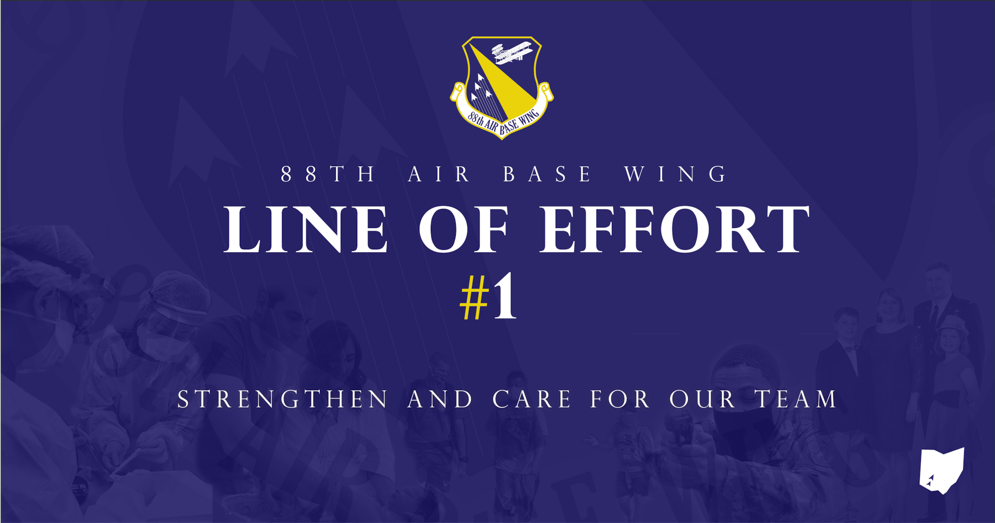 The 88th Air Base Wing recently updated its lines of effort. (U.S. Air Force Graphic)