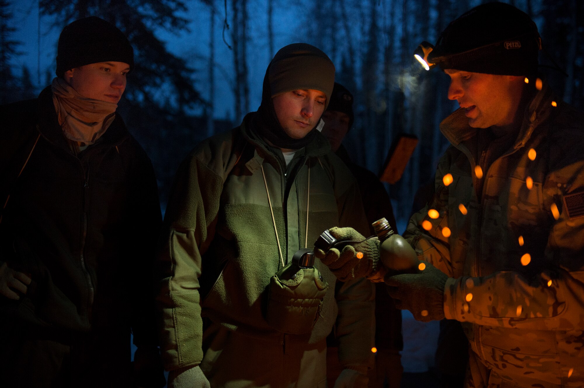 Alaska Airmen teach others to survive Arctic conditions