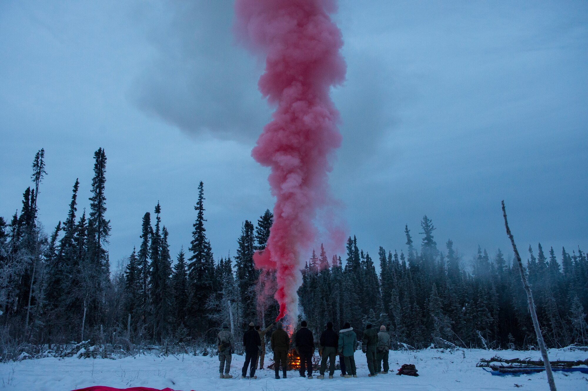 Alaska Airmen teach others to survive Arctic conditions