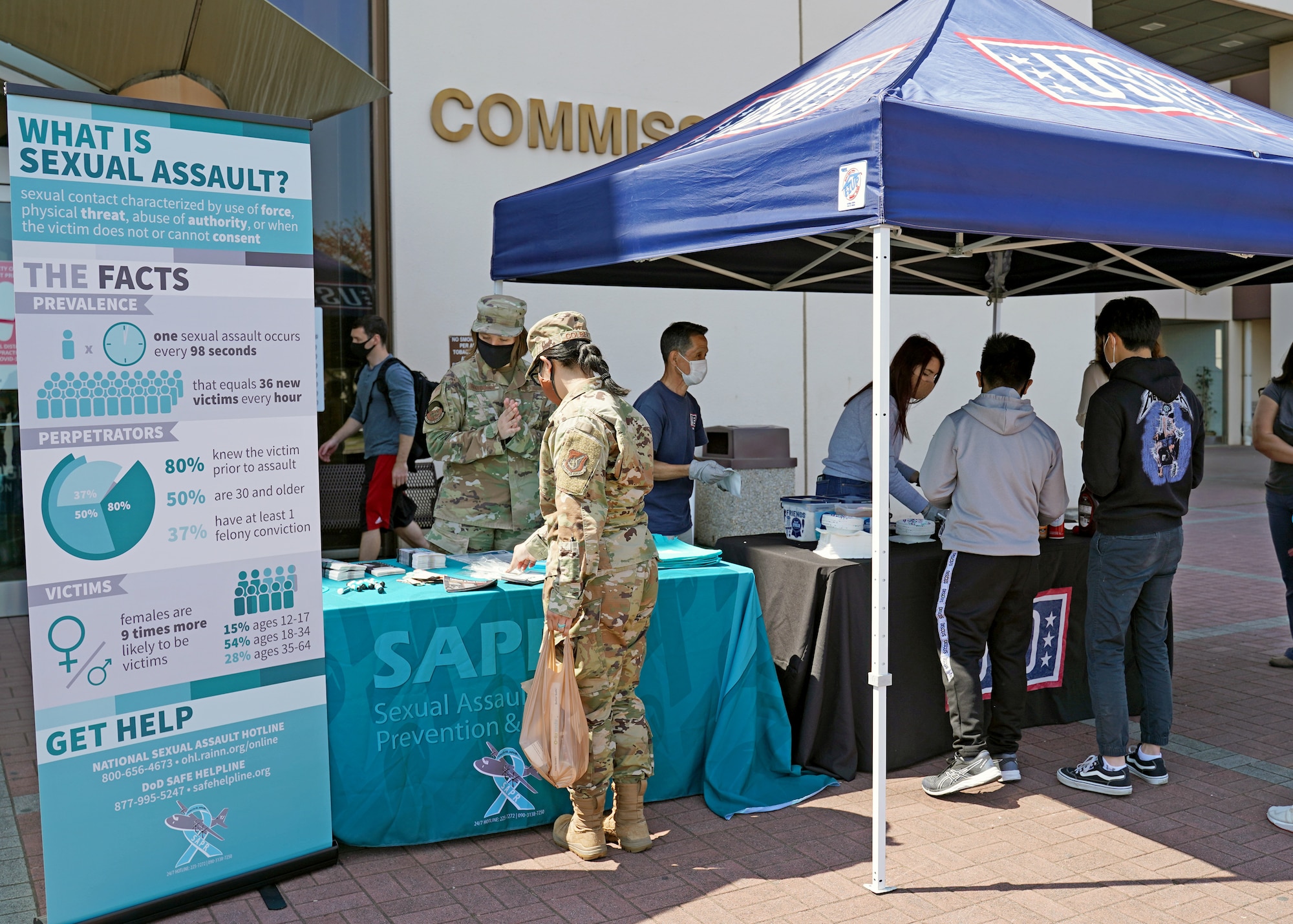 Yokota Air Base observes SAAPM with ice cream social, bowling, more