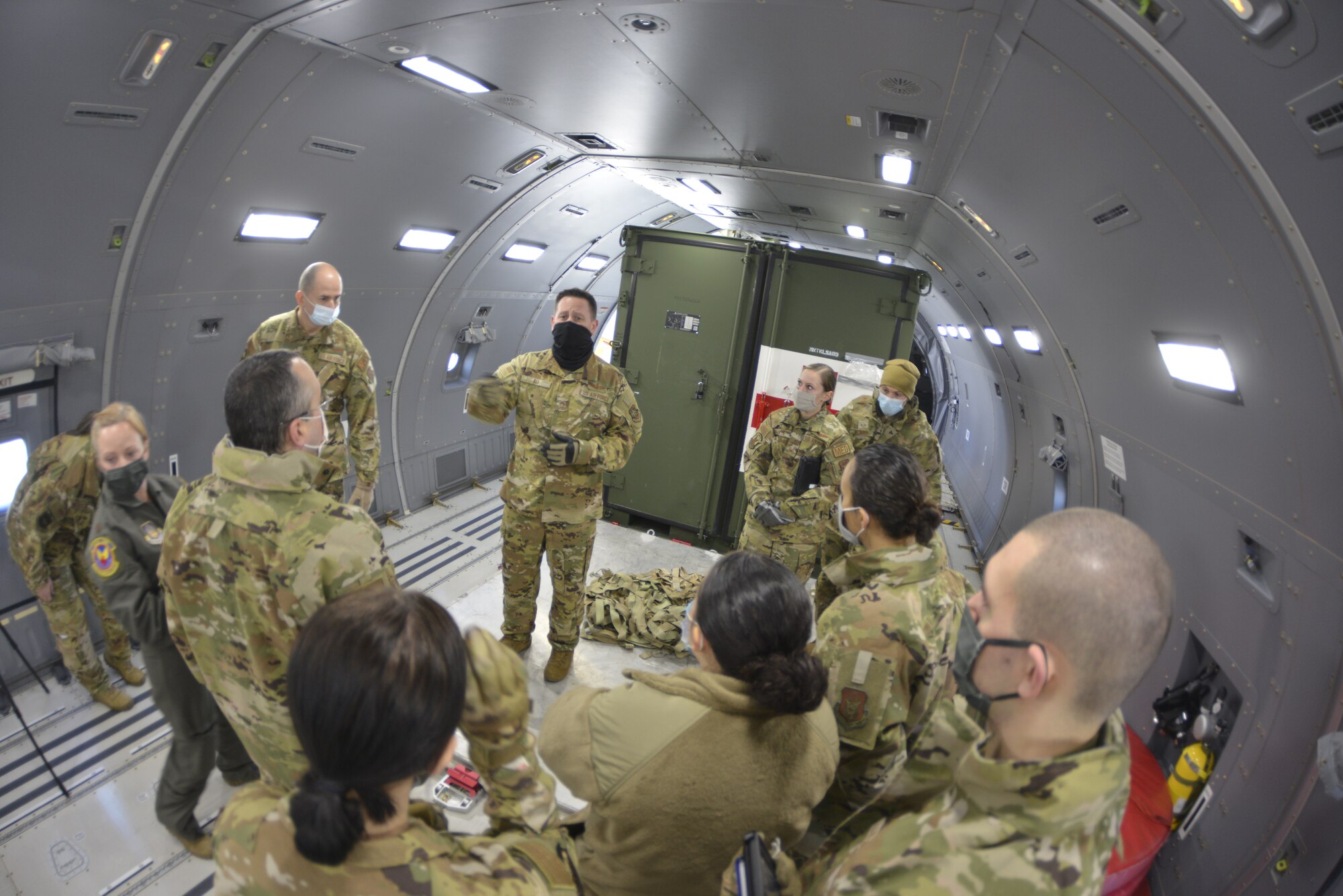 439th AES trains on KC-46