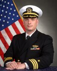 Studio portrait of Cmdr. Jeffrey L. Applebaugh