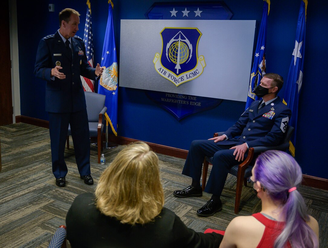 Retirement ceremony of Chief Master Sgt. Troie Croft