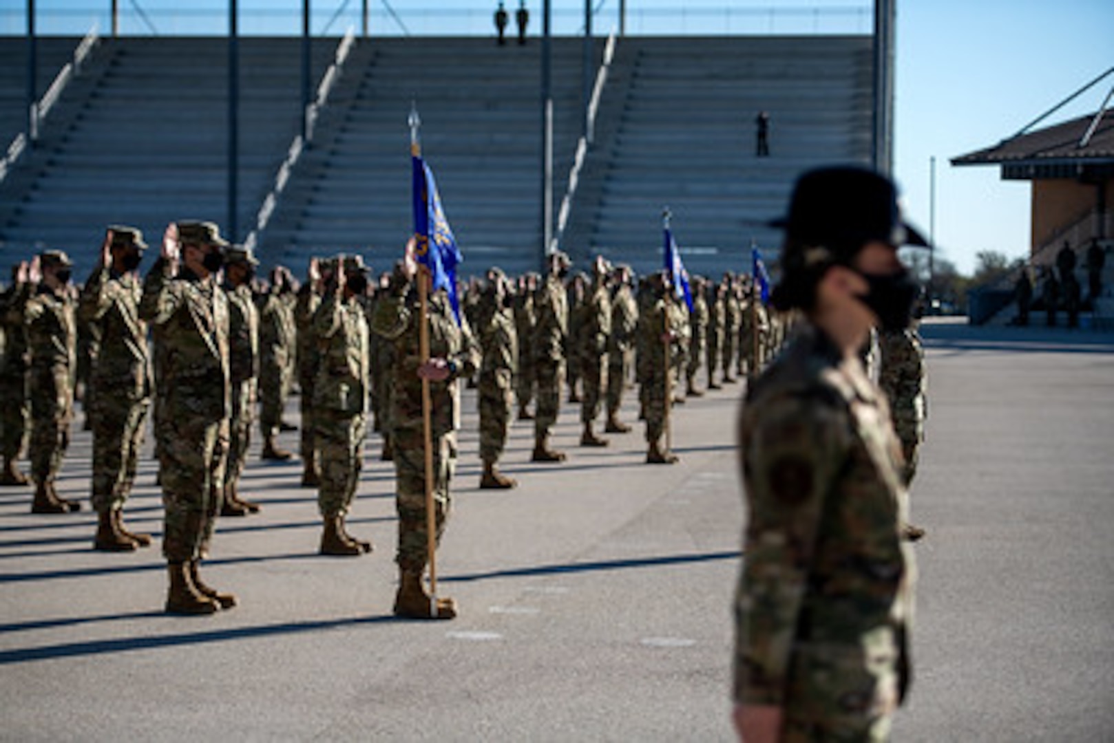 The 433rd TRS is comprised of Total Force Airmen who accomplish the basic military training mission — motivate, train and inspire the next generation of Airmen and Guardians with the foundation to deliver 21st Century Airpower.