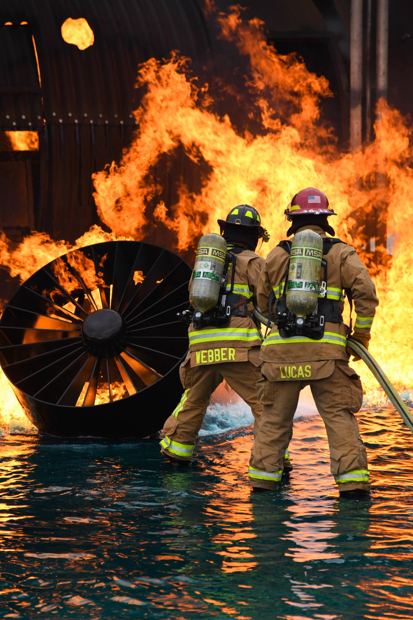 Fire Protection Live-Burn Exercise