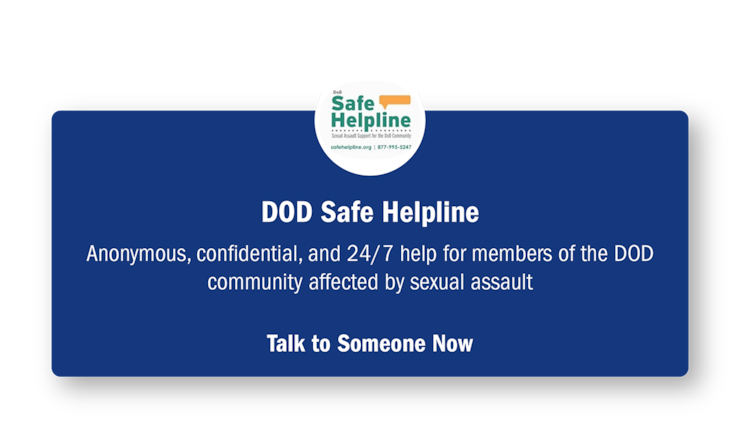 DOD Safe Helpline