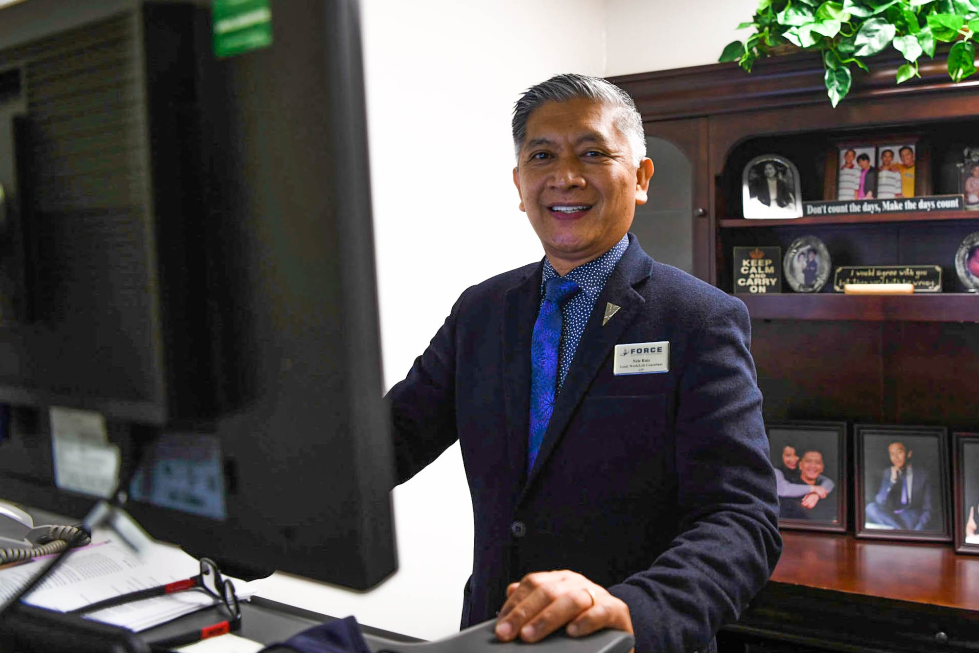 Personnel work at the Airman and Family Readiness Center