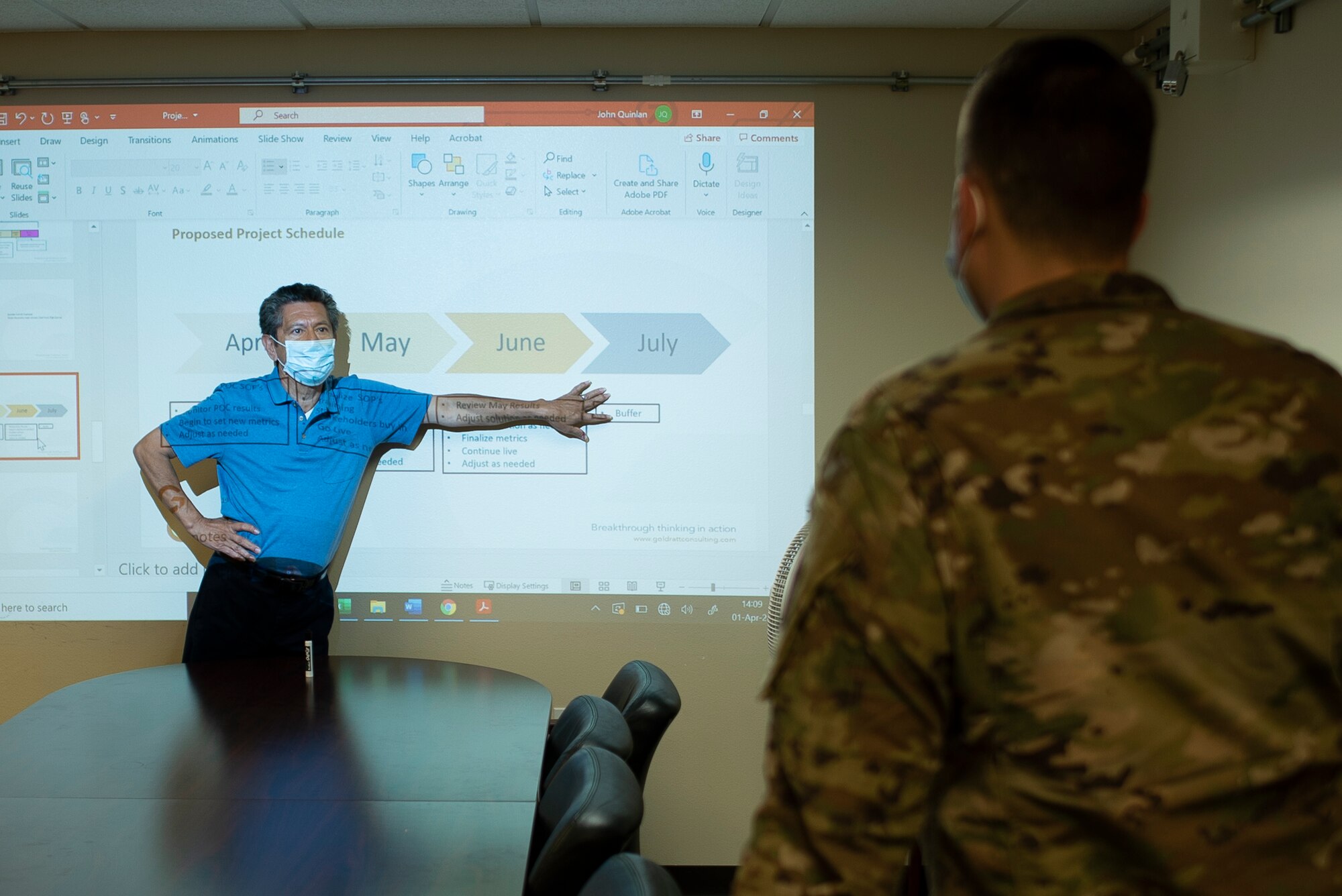 Members of the 727 SOAMXS are using the Theory of Constraints to create a more streamlined maintenance process to eliminate lost flight hours for CV-22 tilt-rotor aircraft from the 20th Special Operations Squadron.