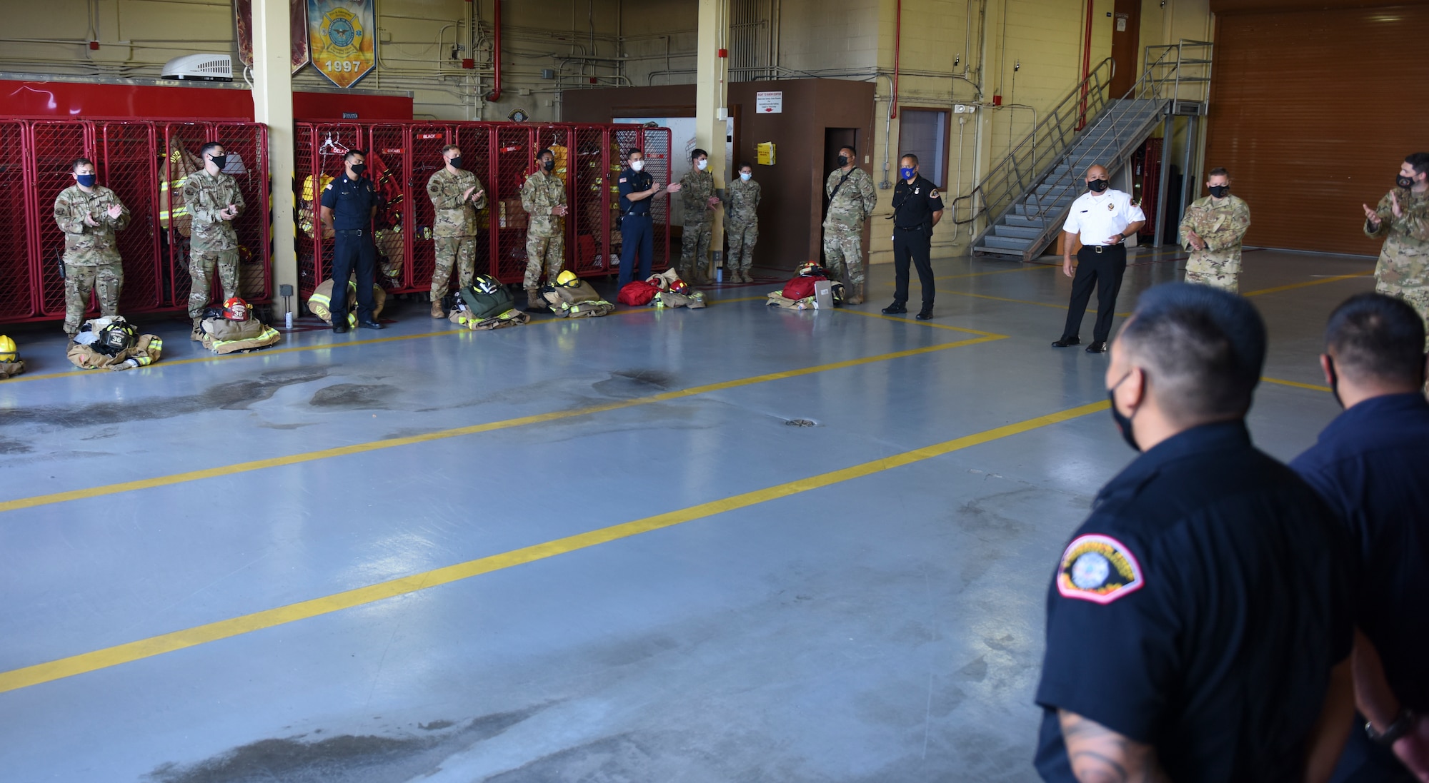 Firefighter shift change