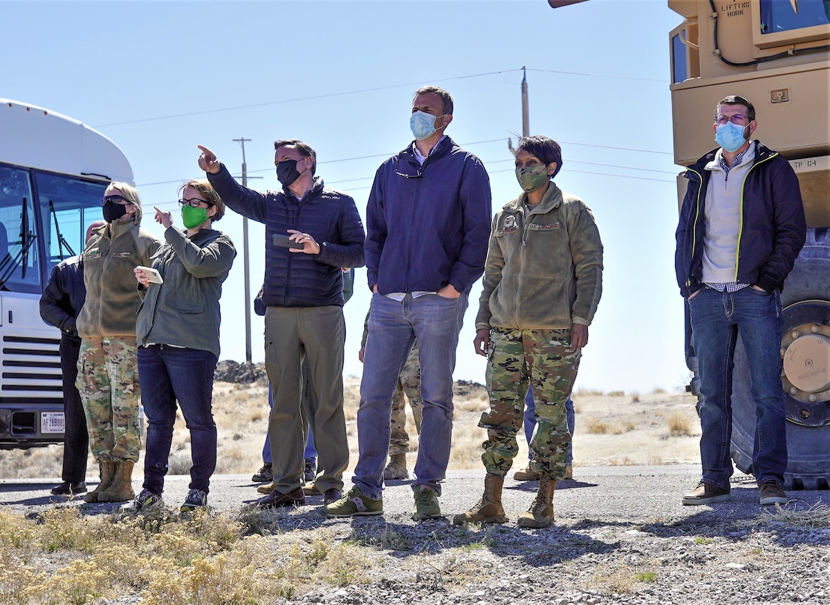 Congressman Moore tours Utah Test and Training Range > Hill Air Force