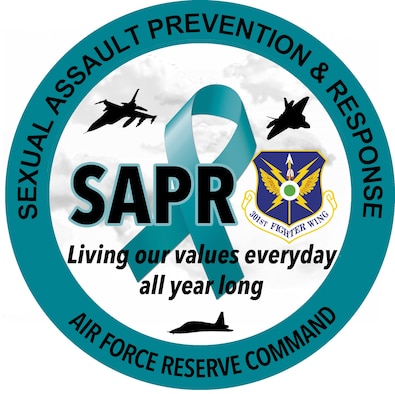 301st Fighter Wing Sexual Assault Prevention & Response logo