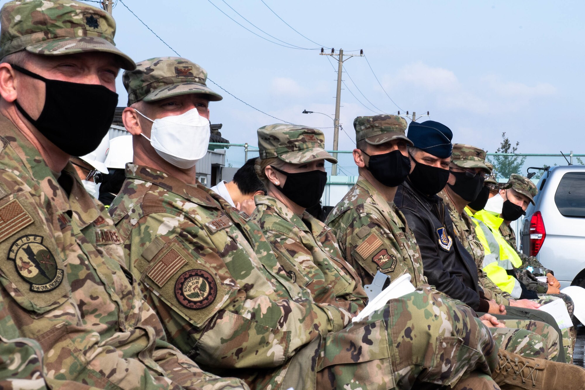The building site is being prepared by the 51st Civil Engineer Squadron for Air National Guard units to begin construction on the new chapel.
