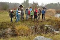 Representatives of the French Ministry of Defense (MoD) visit the 7th Army Joint Multinational Training Command at Grafenwoehr, Germany, Nov. 17, 2015 to discuss Sustainable Training Area Management.