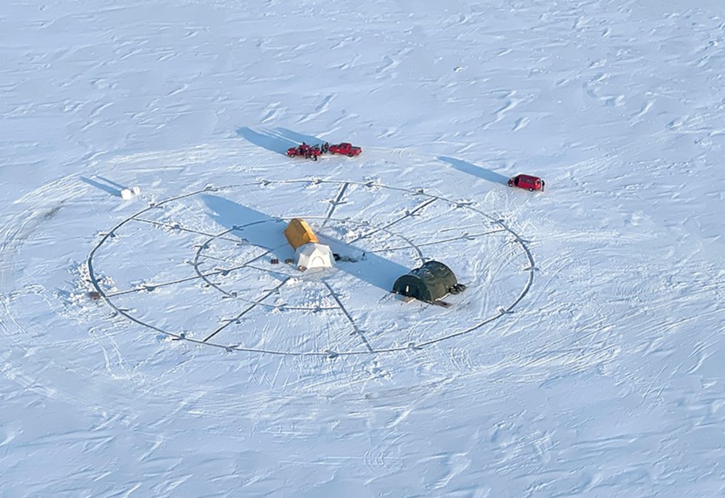 Navy divers conduct arctic exercise missions at Thule Air Base, Greenland.