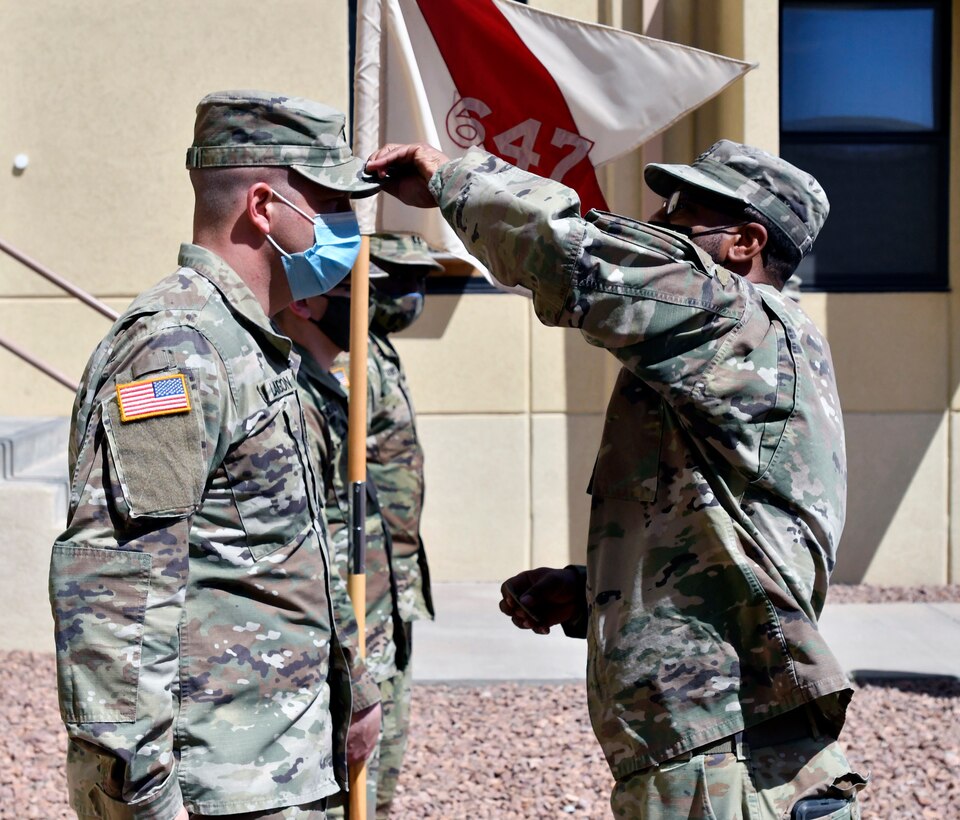 St. Louis native and 647th Regional Support Group (Forward) Soldier promoted to sergeant