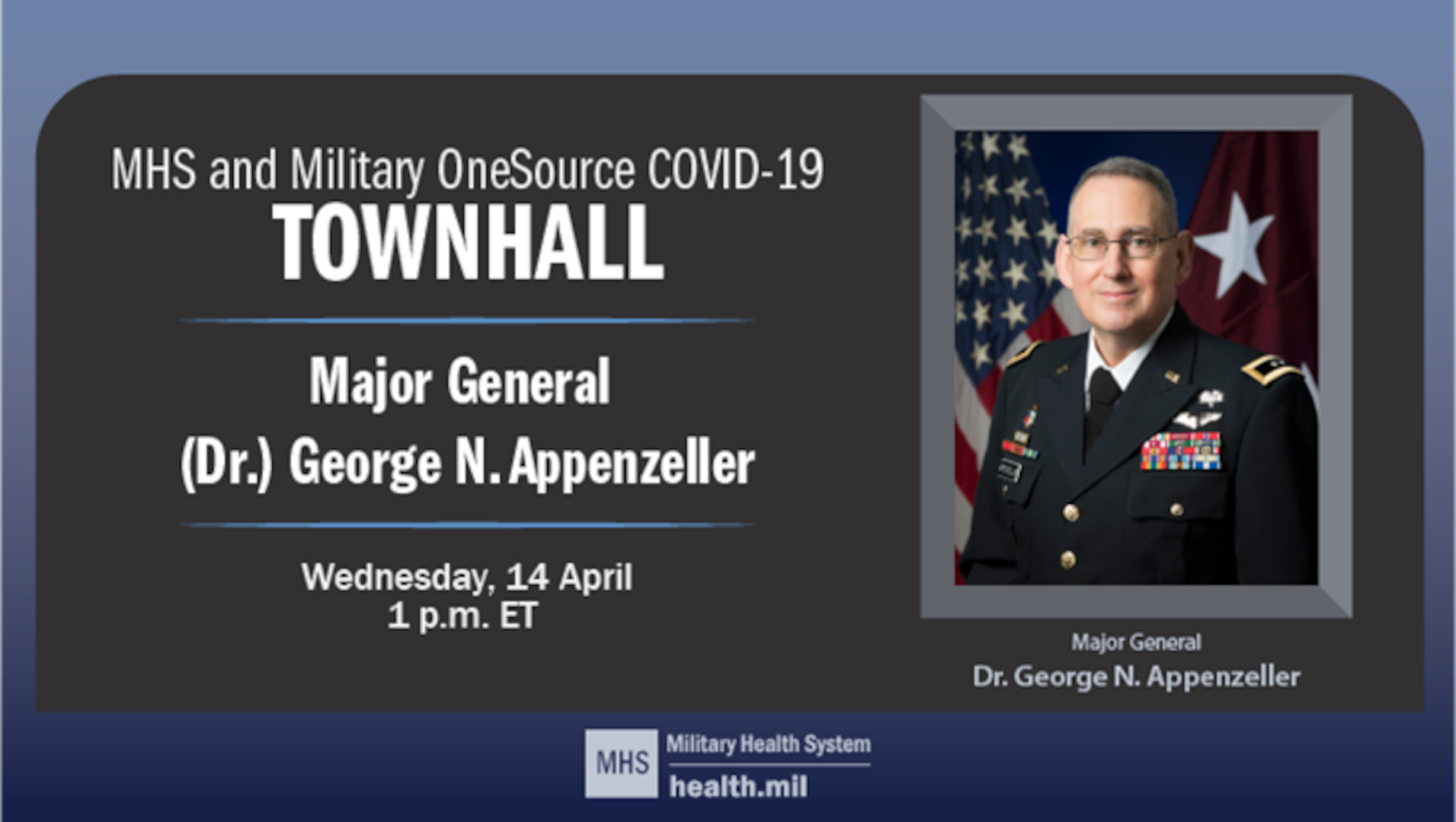 Join Us for the third Townhall with Military OneSource!