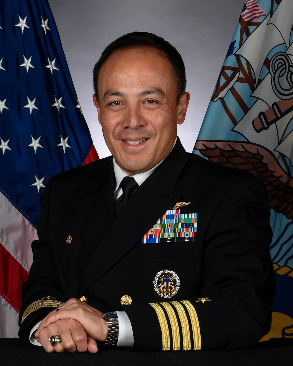 Captain Fred Goldhammer > Naval Air Force, U.S. Pacific Fleet > Leaders ...