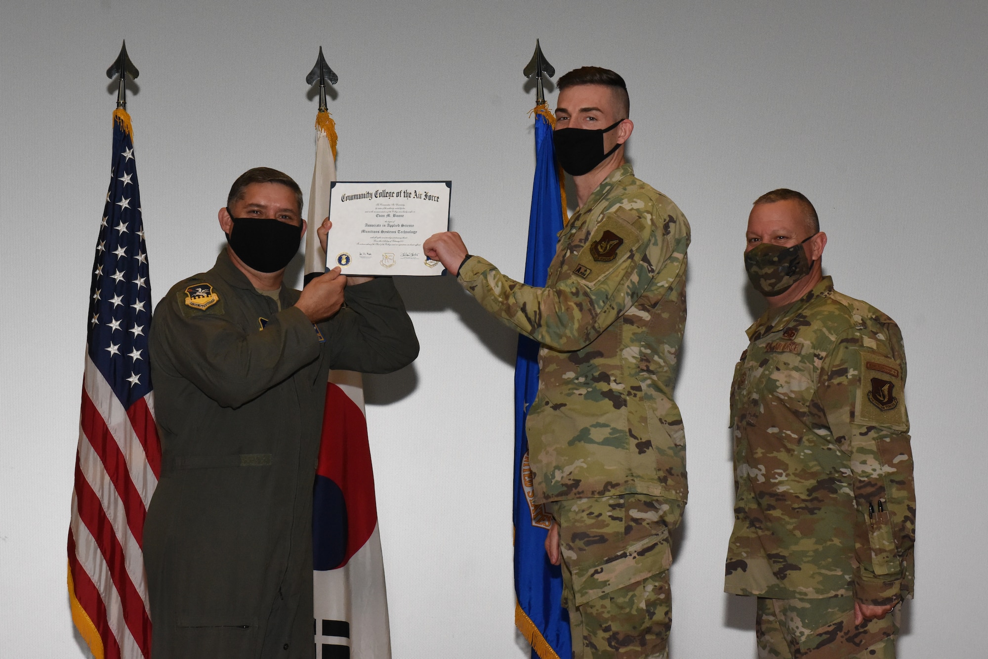 CCAF graduation ceremony honors enlisted Airmen