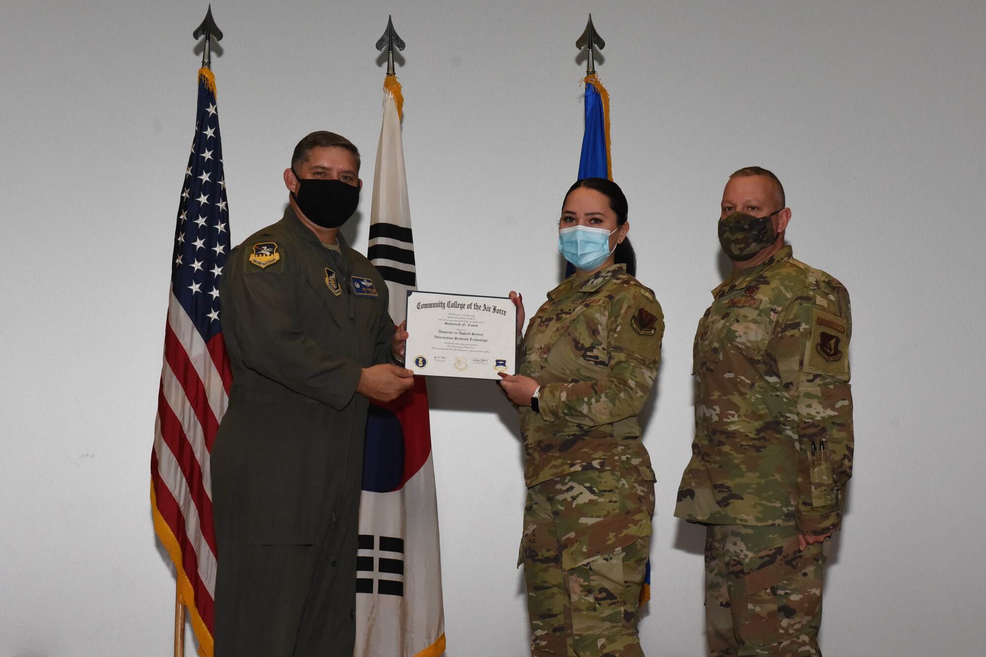 CCAF Graduation Ceremony Honors Enlisted Airmen > Osan Air Base ...