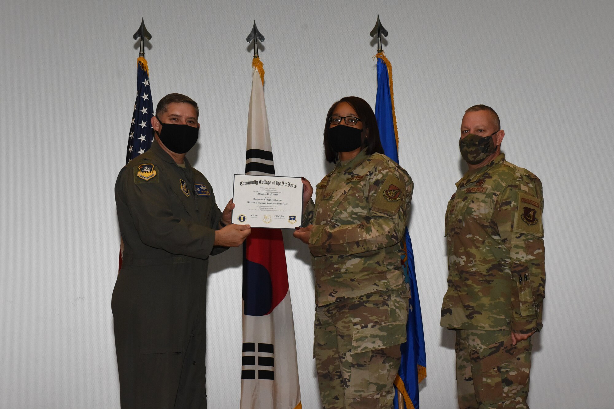 CCAF graduation ceremony honors enlisted Airmen