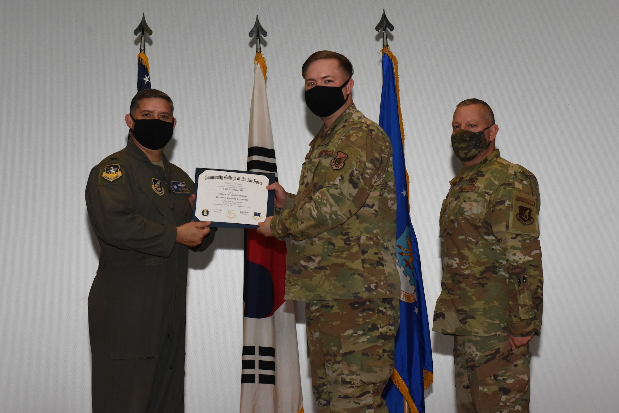 CCAF graduation ceremony honors enlisted Airmen