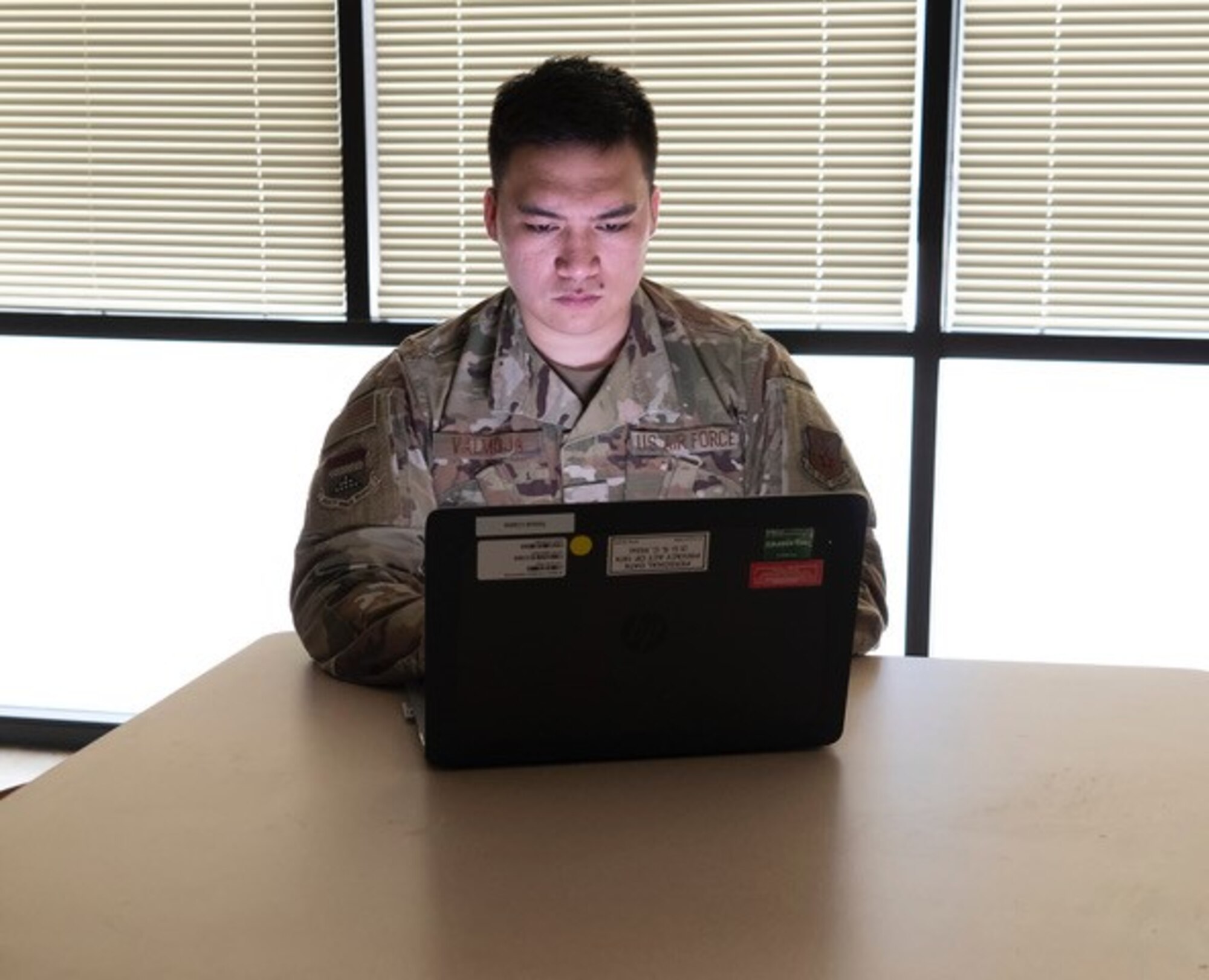 Airmen should ensure that their vRED data is updated not only when they receive their yearly reminder, but also any time there is a change in their life, such as a marriage, divorce, or birth of a child. (U.S. Air Force photo by Jason Minto)