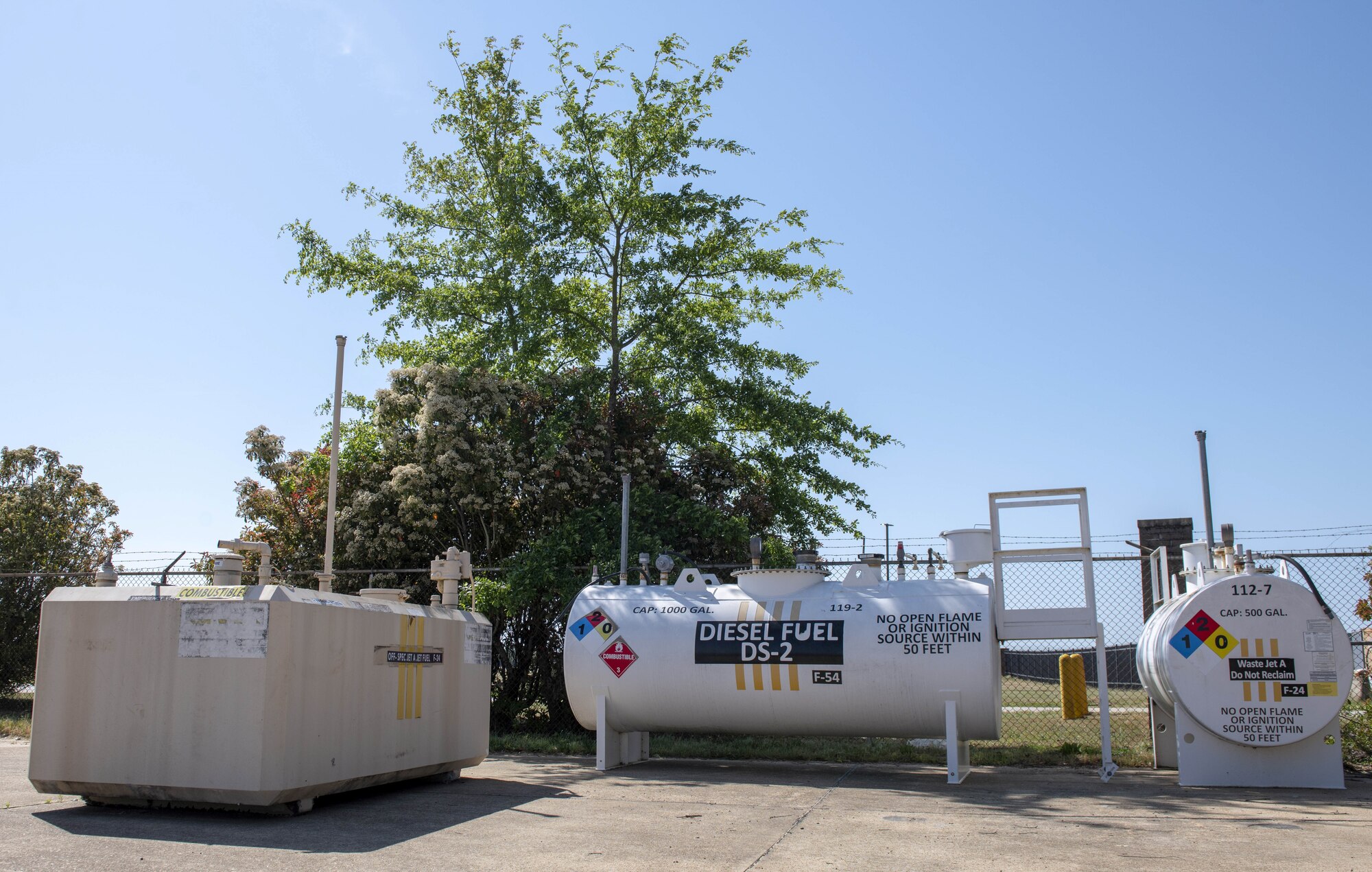 Photo of fuel tanks.