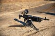 Family of Weapons Sight – Crew Served (FWS-CS) mounted to the M240 Medium Machine Gun during a Soldier Touchpoint in Fort Benning, GA.