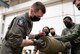 A student from the 340th Weapons Squadron weapons instructor training course inserts the fuse into an inert GBU-31 munition at Barksdale Air Force Base, April 13, 2021. The students learned how to safely assemble and maintain munitions used on the B-52H Stratofortress. (U.S. Air Force photo by Airman William Pugh)