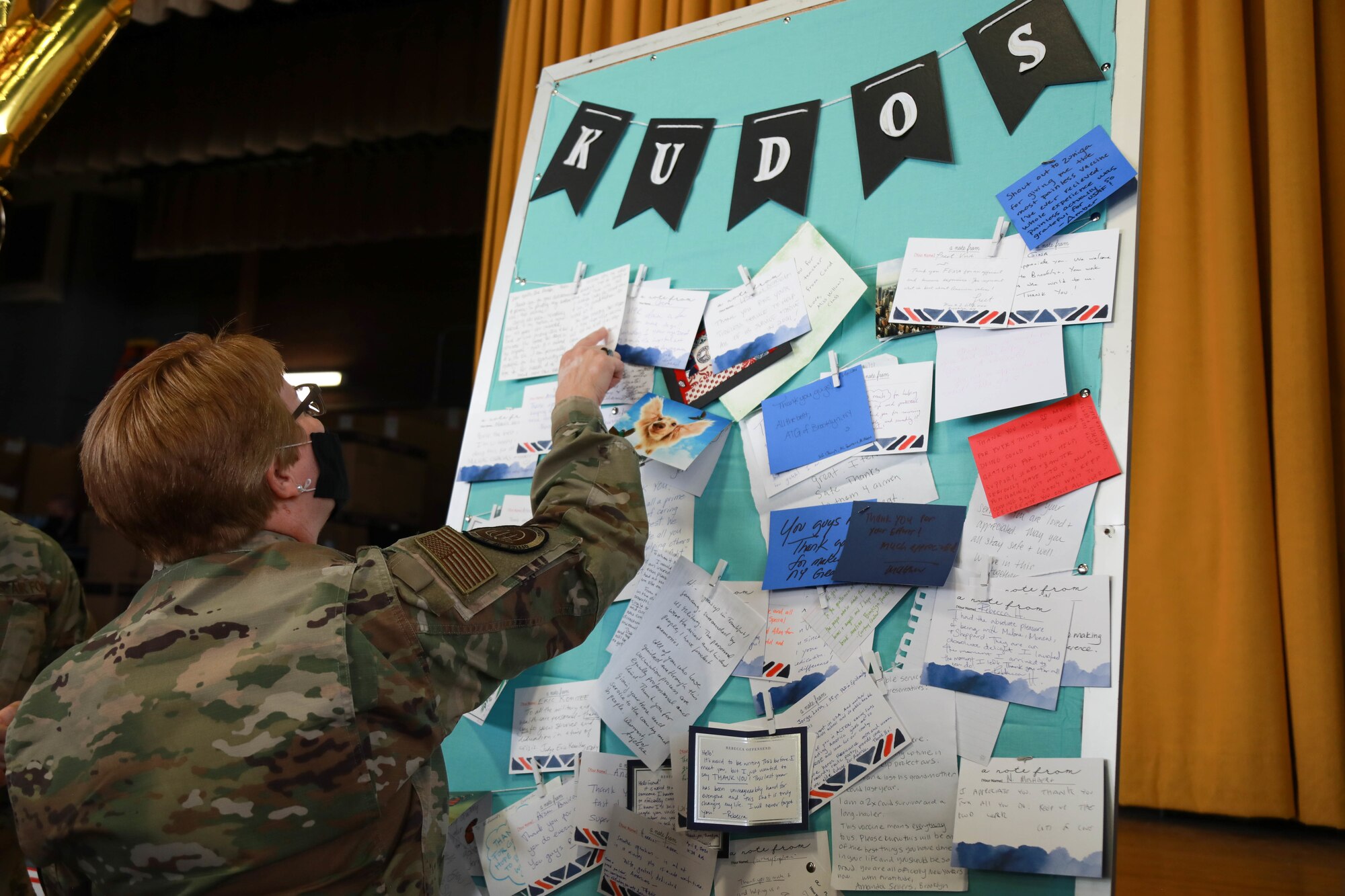 U.S. Air Force Surgeon General Visits Brooklyn CVC