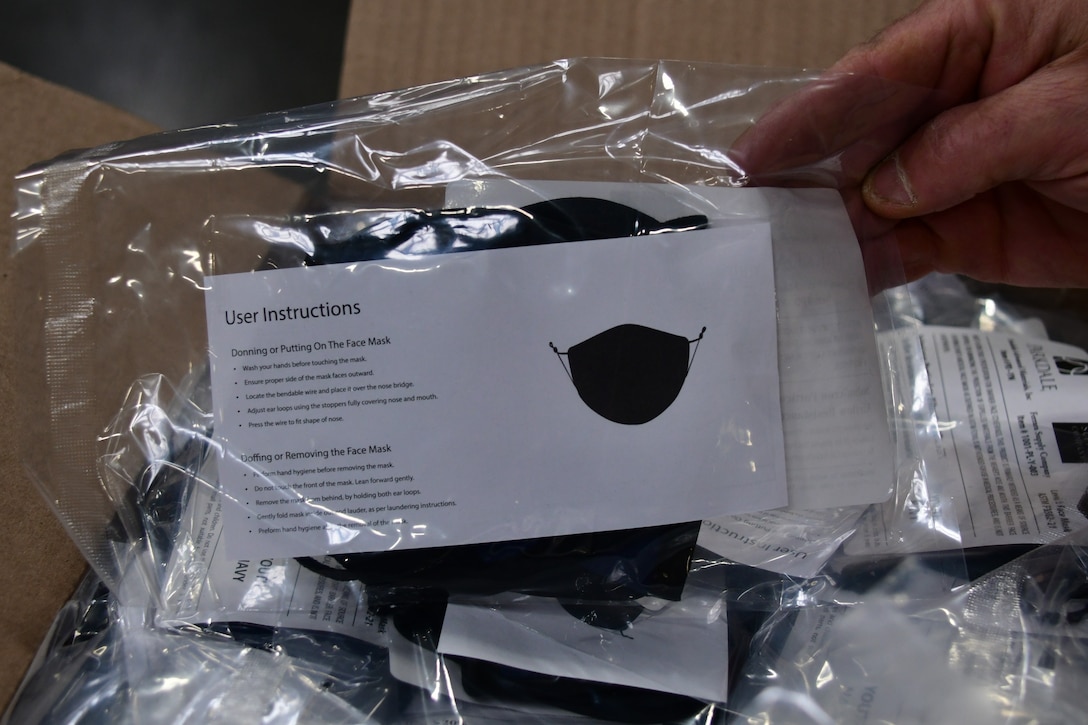 DLA supports White House effort to supply masks for low-income communities