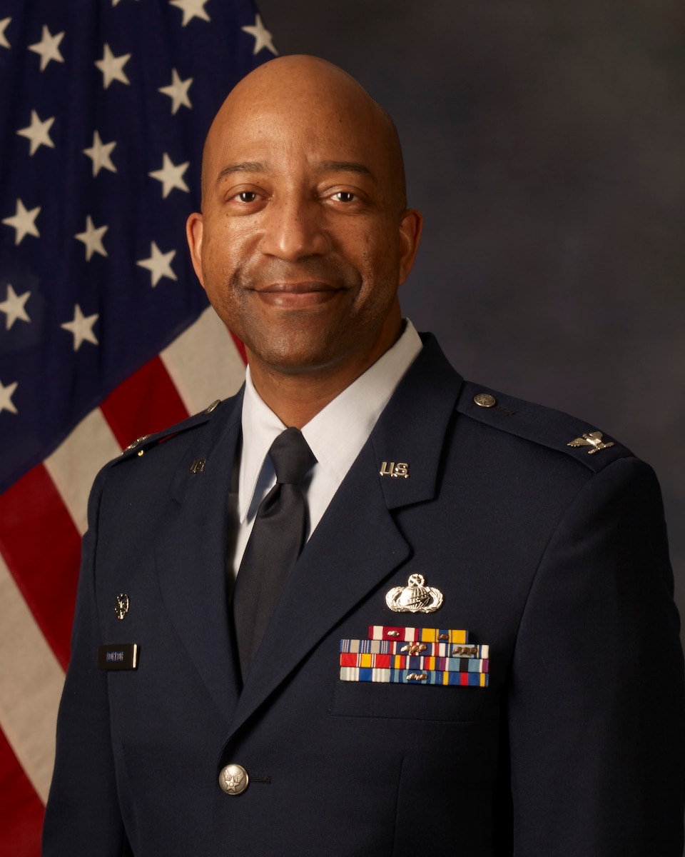 Official photo of Col. DORROH, 446th Mission Support Group commander