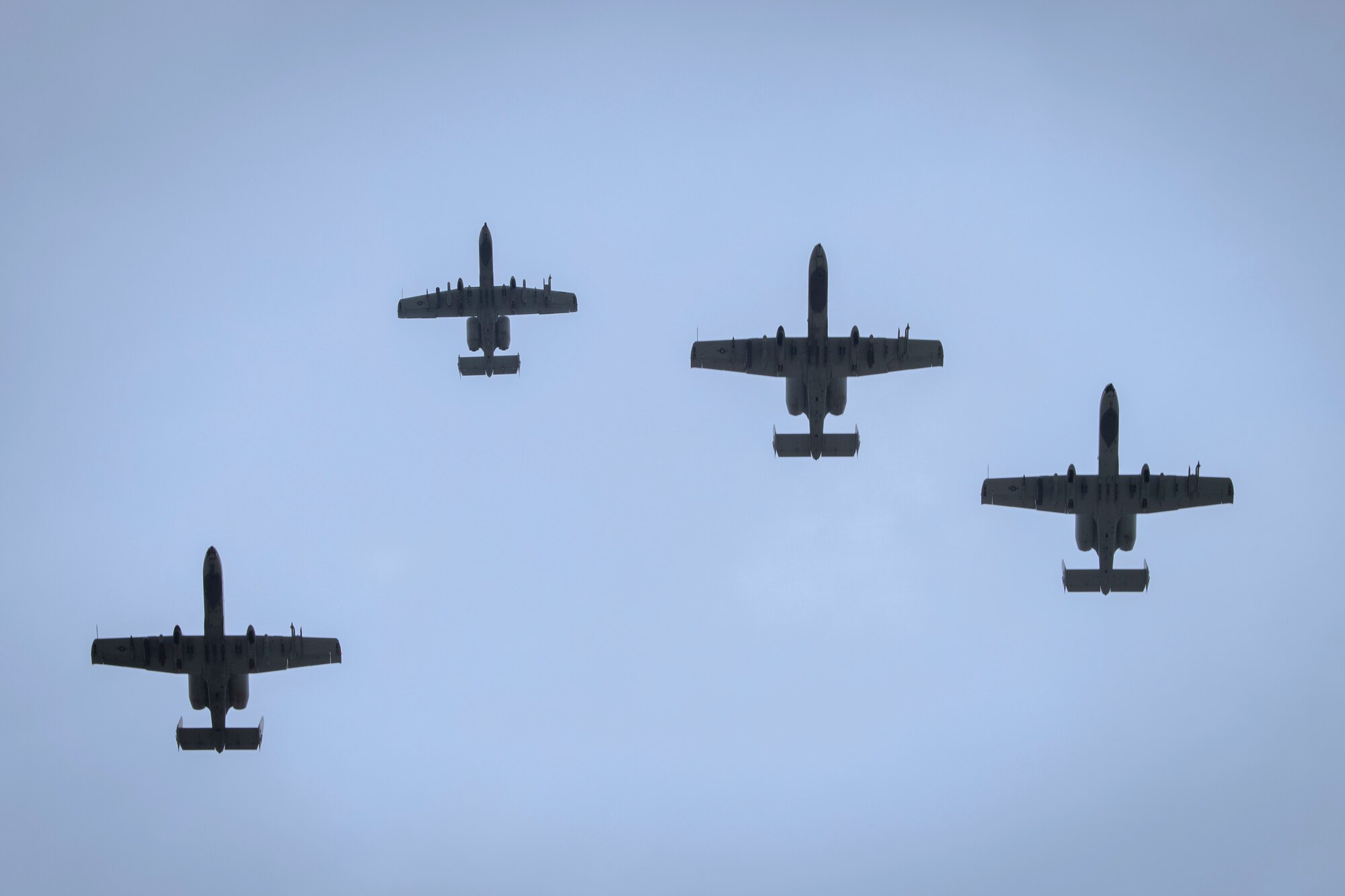 Pilots conduct missing-man formation
