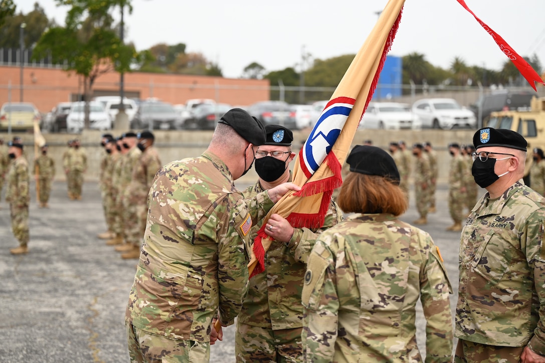 311th Sustainment Command (Expeditionary) change of command