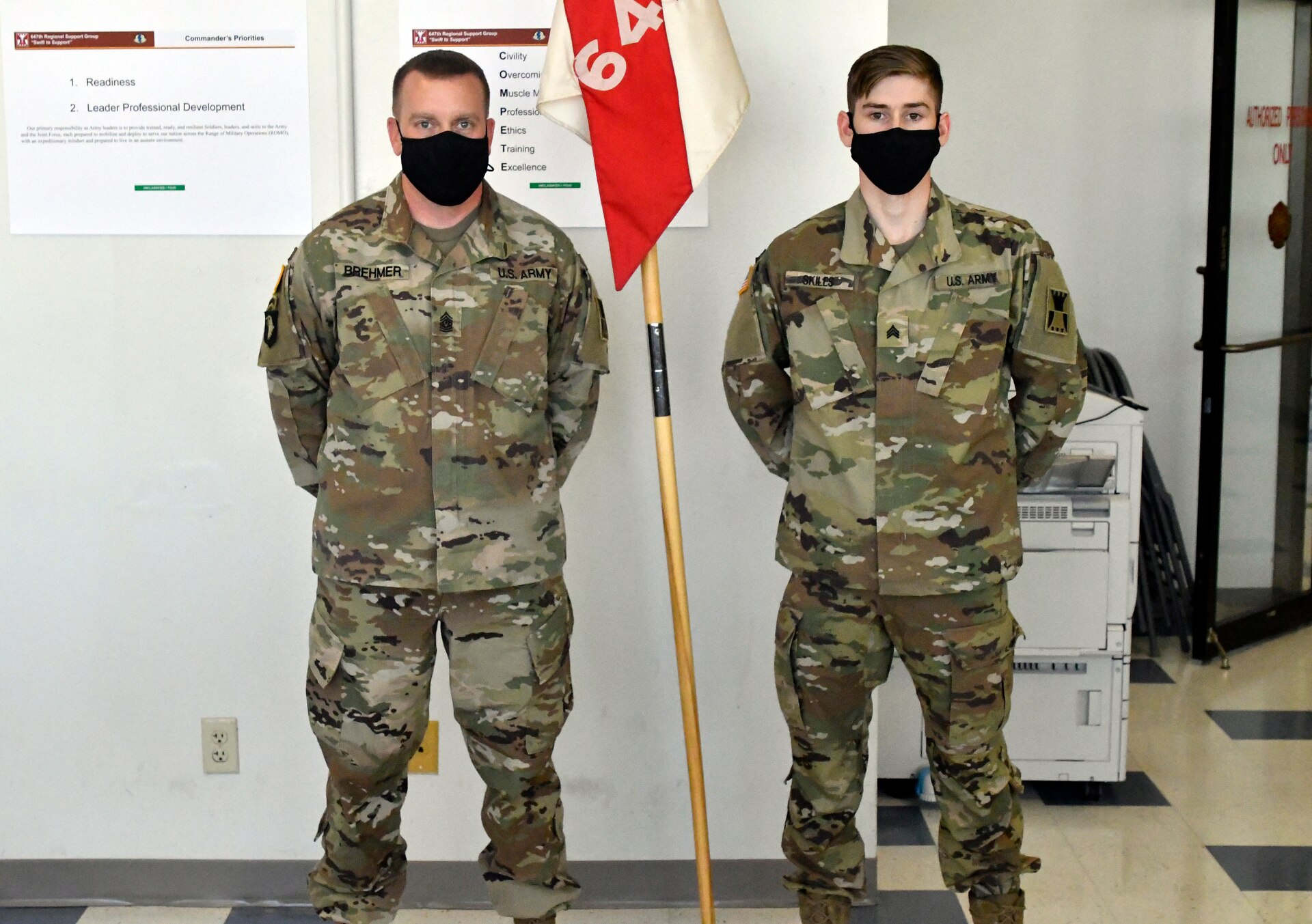 Farmington, Mo., native and 647th Regional Support Group (Forward) Soldier promoted to Sergeant