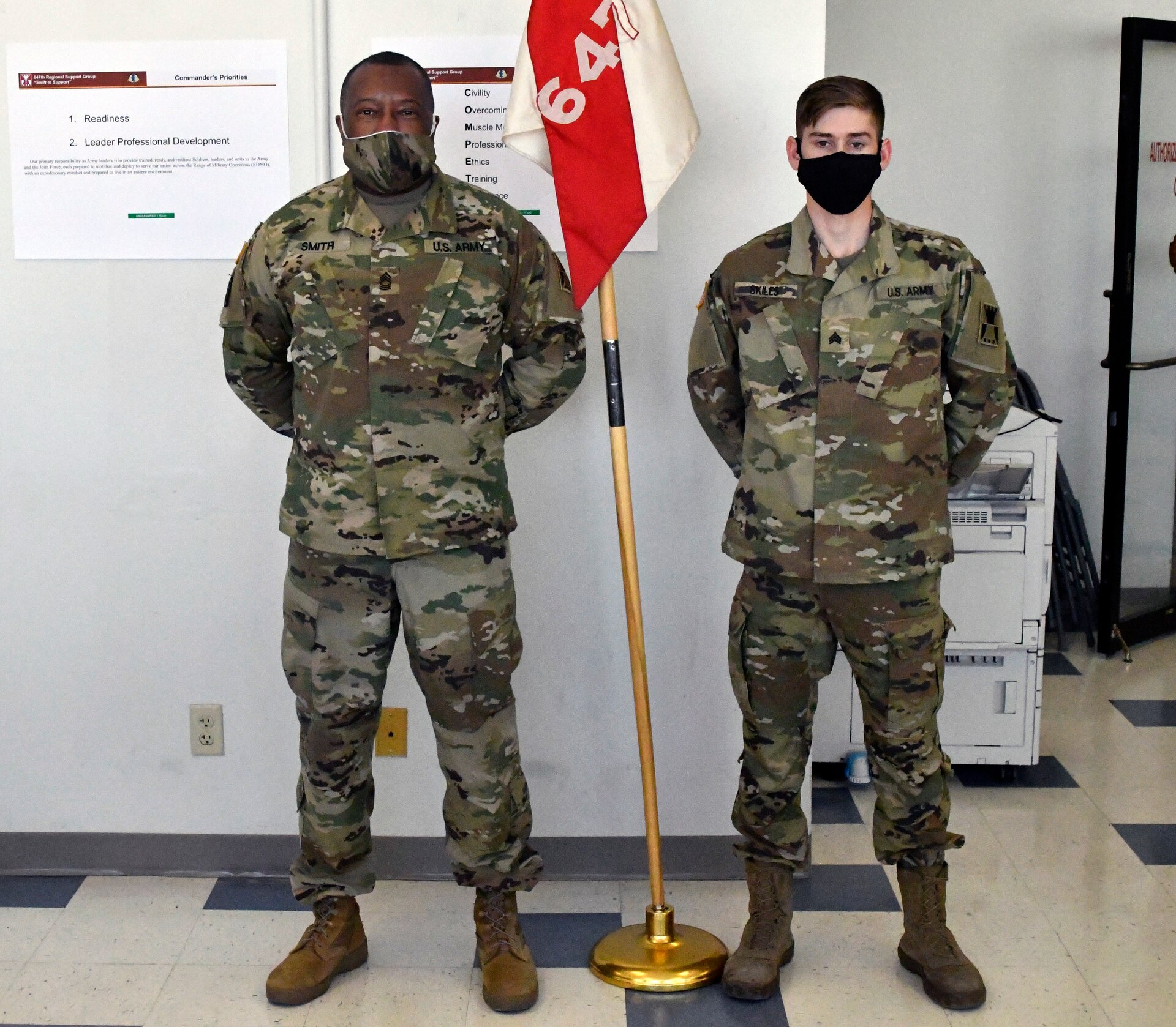 Farmington, Mo., native and 647th Regional Support Group (Forward) Soldier promoted to Sergeant