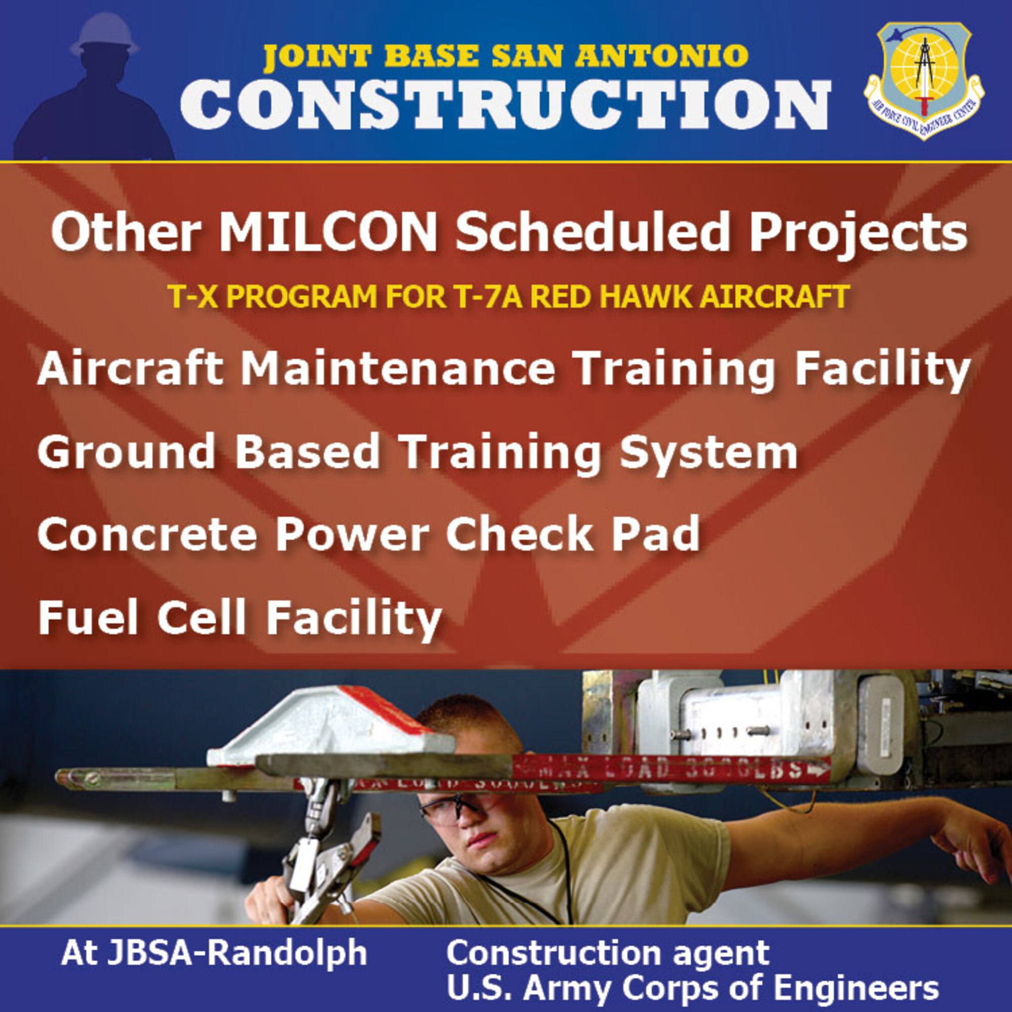 Graphic for military construction at JBSA-Randolph