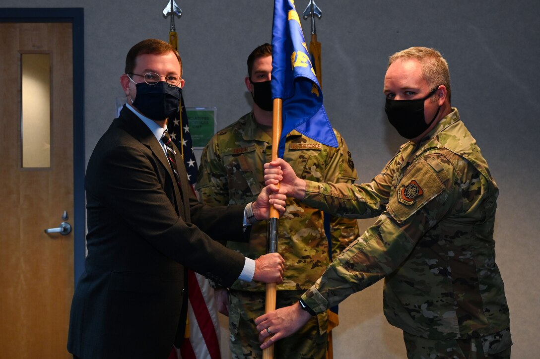 The USAF EOS inactivates Dets 1 & 2, stands up newest squadron, the 435th TRS