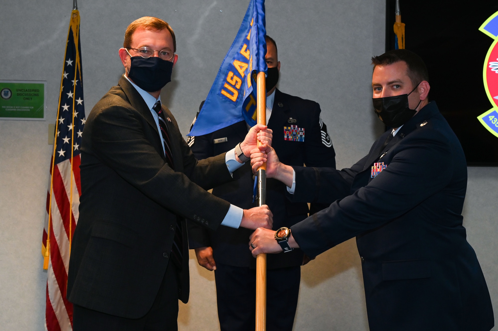 The USAF EOS inactivates Dets 1 & 2, stands up newest squadron, the 435th TRS