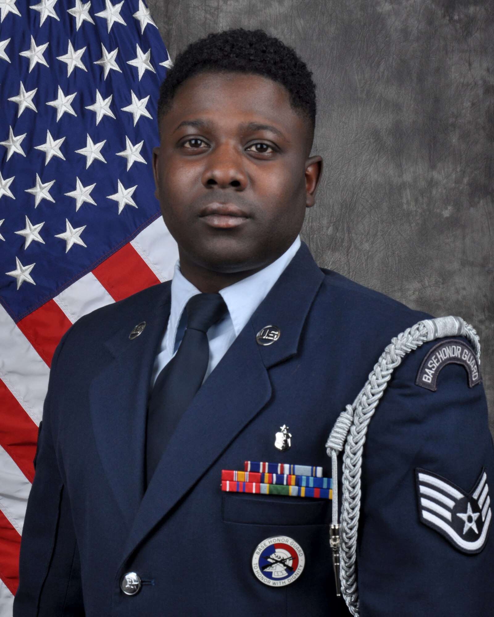 Staff Sgt. Sean Chapman, 445th Aeromedical Staging Squadron, is the 445th Airlift Wing Honor Guard Member of the Year.