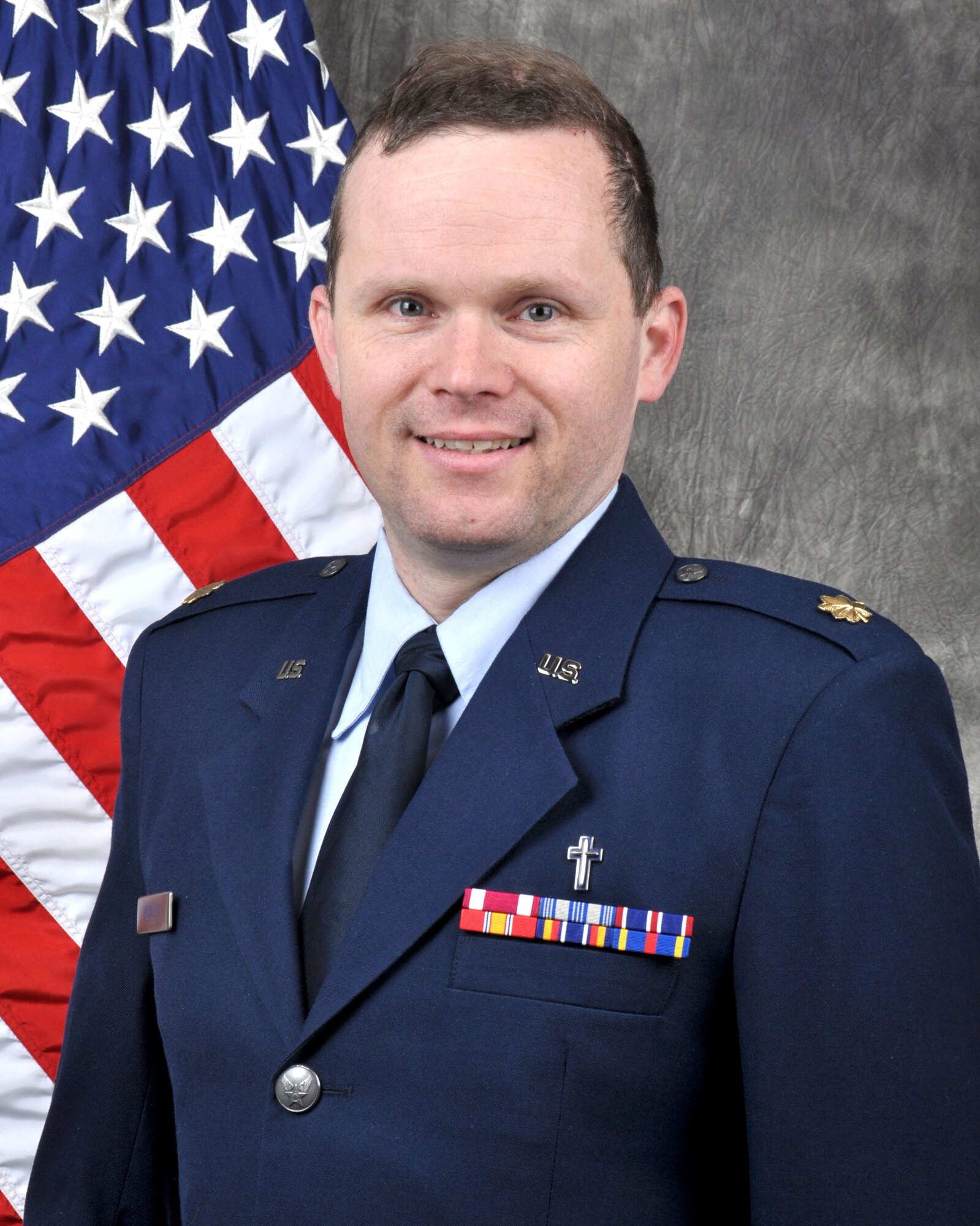 Maj. Luke McKeeth, 445th Airlift Wing Chaplain Corps, is the 445th Airlift Wing Field Grade Officer of the Year.