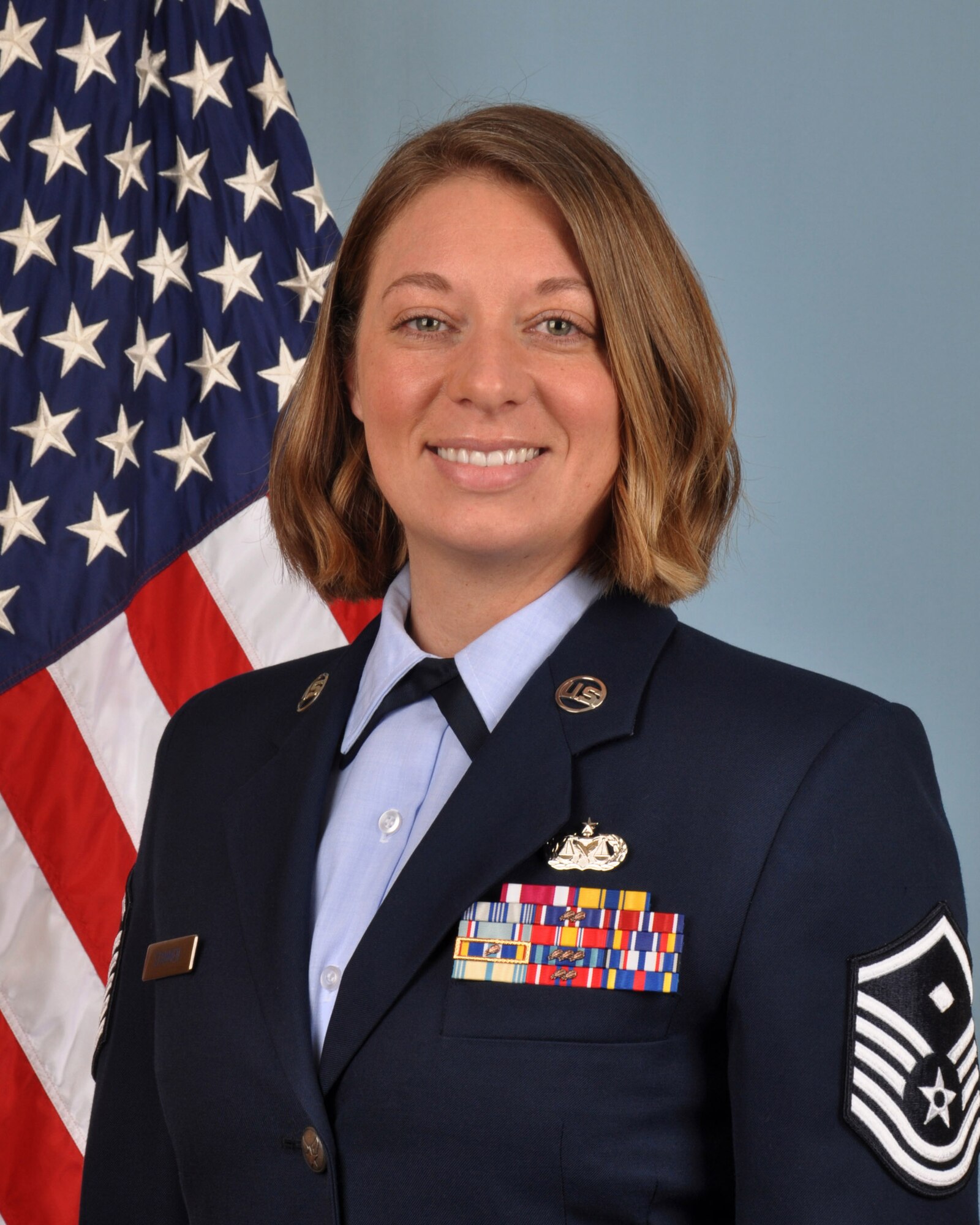 Master Sgt. Rebeccah Stammen, 445th Force Support Squadron, is the 445th Airlift Wing First Sergeant of the Year.