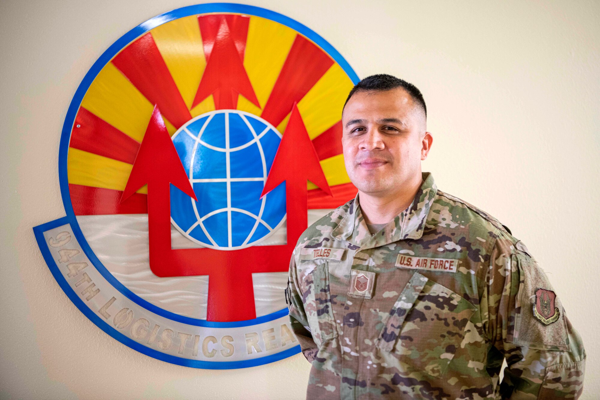 The 944th Figher Wing Warrior of the Month for April 2021 is Master Sgt. Abel Telles, 944th Logistic Readiness Squadron Fuel non-commissioned officer in charge.