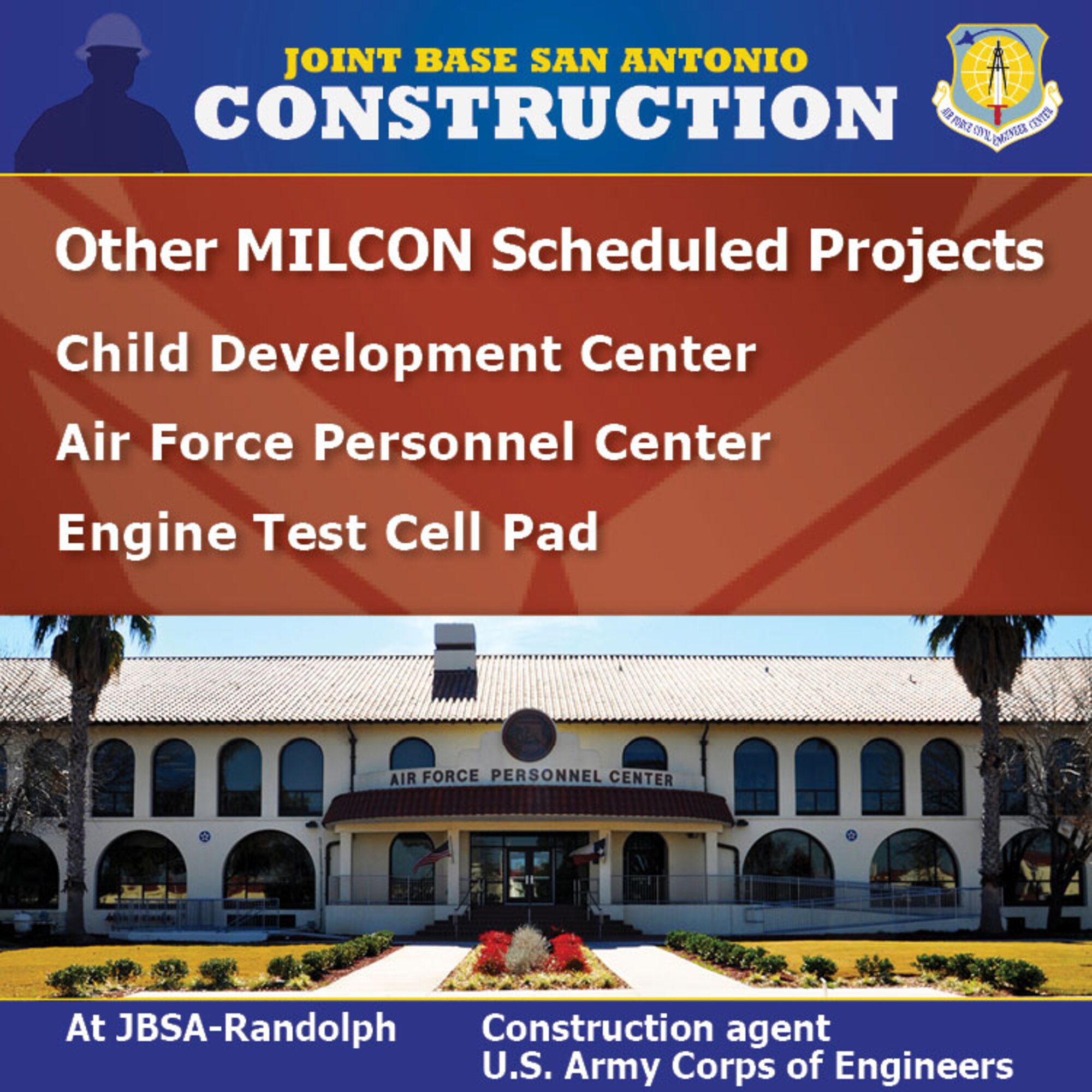 Graphic for military construction at JBSA Randolph